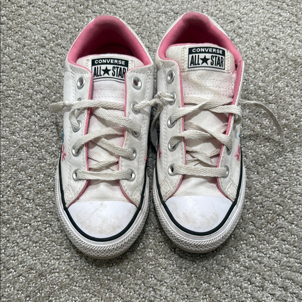 GIRLS' CONVERSE LITTLE KID CTAS STREET OX BLOOM SNEAKERS